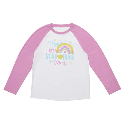 Build-A-Bear Pajama Shop™ Rainbow Dreams &amp; Bear Hugs Please PJ Top - Adult - US 4745