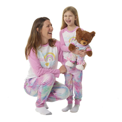 Build-A-Bear Pajama Shop™ Rainbow Dreams &amp; Bear Hugs Please PJ Top - Toddler &amp; Youth - US 6668