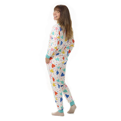 Build-A-Bear Pajama Shop™ Colorful Hearts PJ Pants - Adult - US 8949