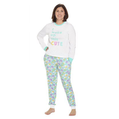 Build-A-Bear Pajama Shop™ "I Woke Up This Cute" PJ Top - Adult - US 6570