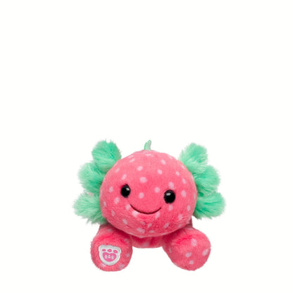 Build-A-Bear Mini Beans Strawberry Axolotl Stuffed | BAB - US 7210