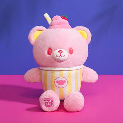 Strawberry Lemonade Bear Slushie Plushie | Build-A-Bear - US 1814