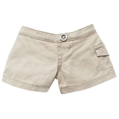 Tiny Pocket Khaki Shorts for Stuffed Animals | Build-A-Bear® - US 0029