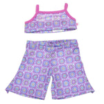 Plush Purple Crochet Jumpsuit Set for Stuffed Animals | Build-A-Bear® - US 7301