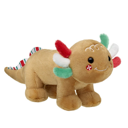 Gingerbread Axolotl Stuffed Animal - US 9129