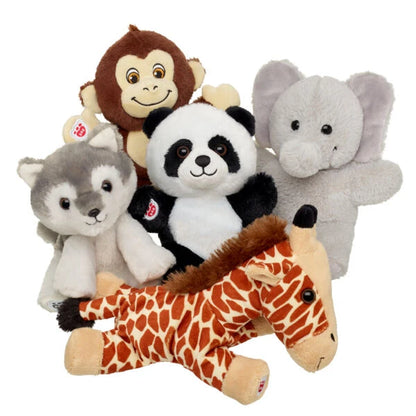 Build-A-Bear Mini Beans Wolf Pup Stuffed Animal | Build-A-Bear® - US 6309