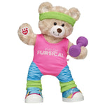 Happy Hugs Teddy Bear '80s Exercise Gift Set | Build-A-Bear® - US 2959