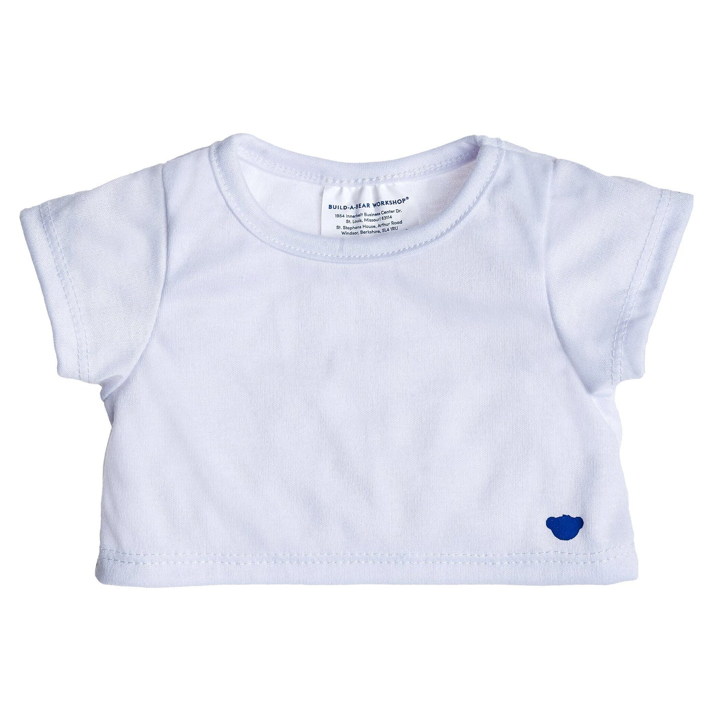 White T-Shirt for Stuffed Animals | Build-A-Bear® - US 4392