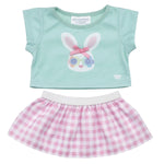 Gingham Bunny Easter Outfit 2 pc. | Build-A-Bear - US 4228