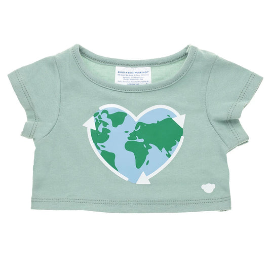 Earth Heart T-Shirt for Stuffed Animals | Build-A-Bear® - US 0213