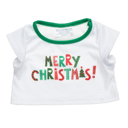 Merry Christmas T-Shirt for Stuffed Animals | Build-A-Bear® - US 4485
