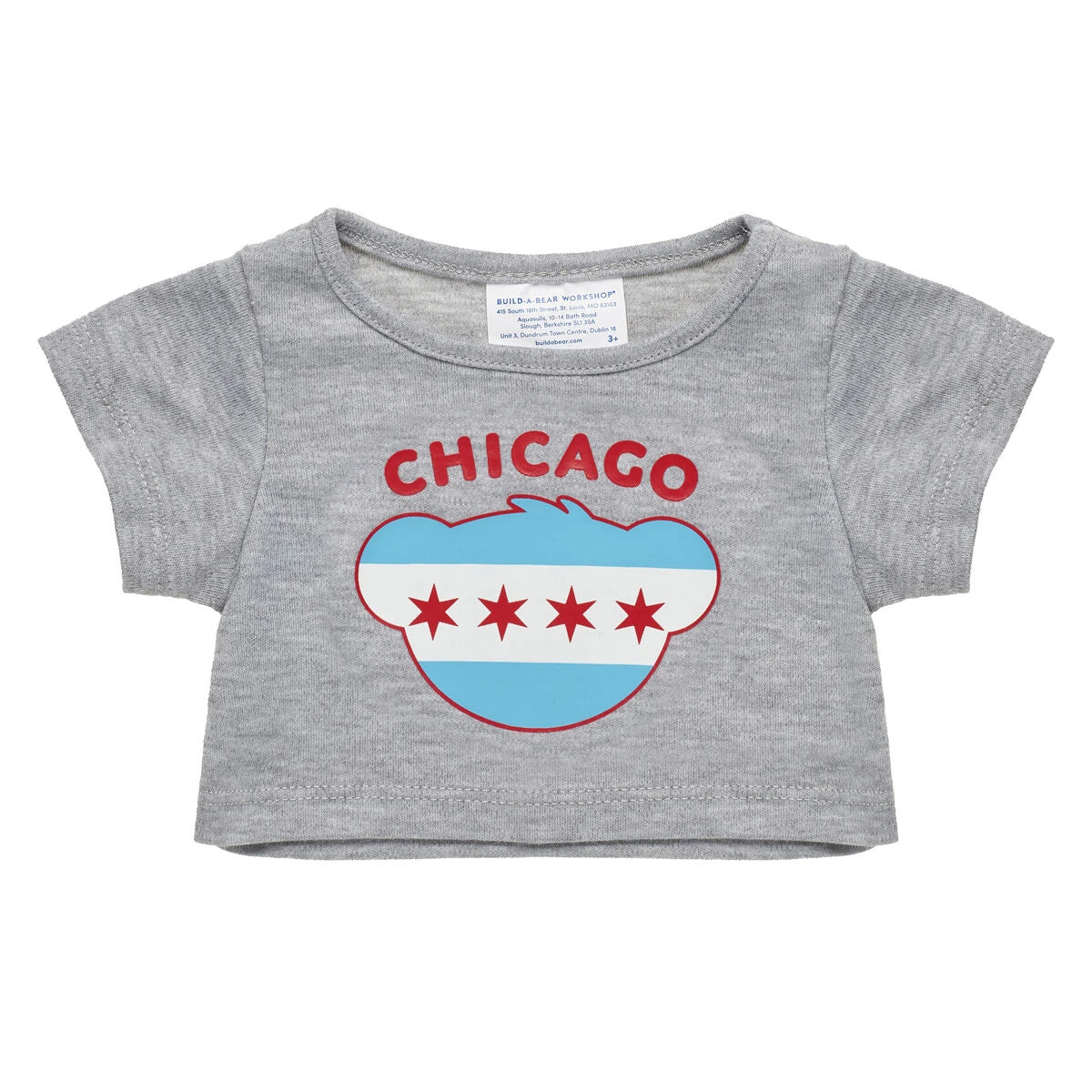 Chicago Flag T-Shirt | Build-A-Bear - US 3244