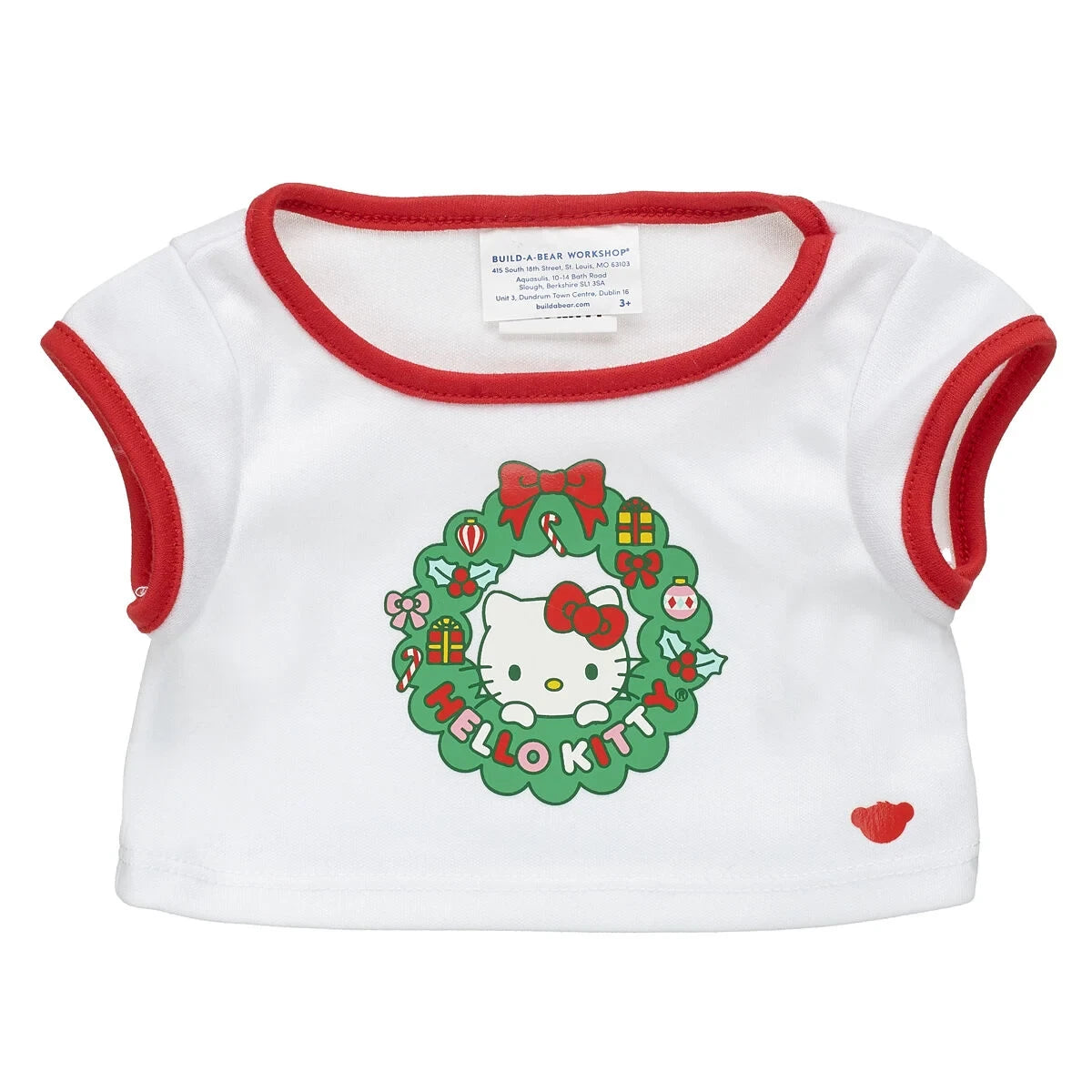 Hello Kitty® Holiday T-Shirt for Stuffed Animals | Build-A-Bear® - US 7242