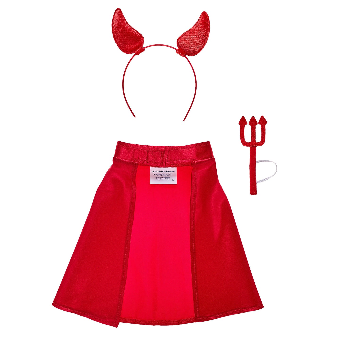Devil Costume Set 3 pc. | Build-A-Bear - US 1509