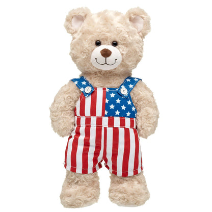 American Flag Overalls for Plush Toys | Build-A-Bear® - US 1241