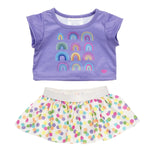Rainbow Skirt Set 2 pc. for Plush Toys | Build-A-Bear® - US 4591