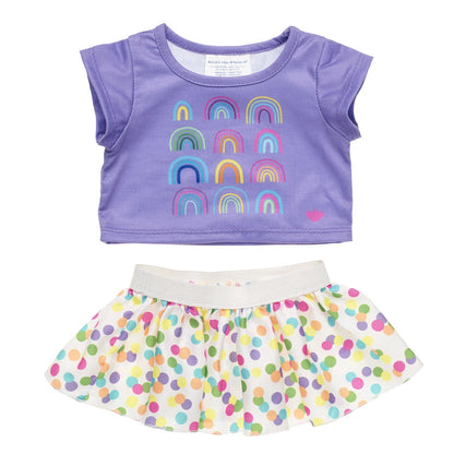 Rainbow Skirt Set 2 pc. for Plush Toys | Build-A-Bear® - US 4591