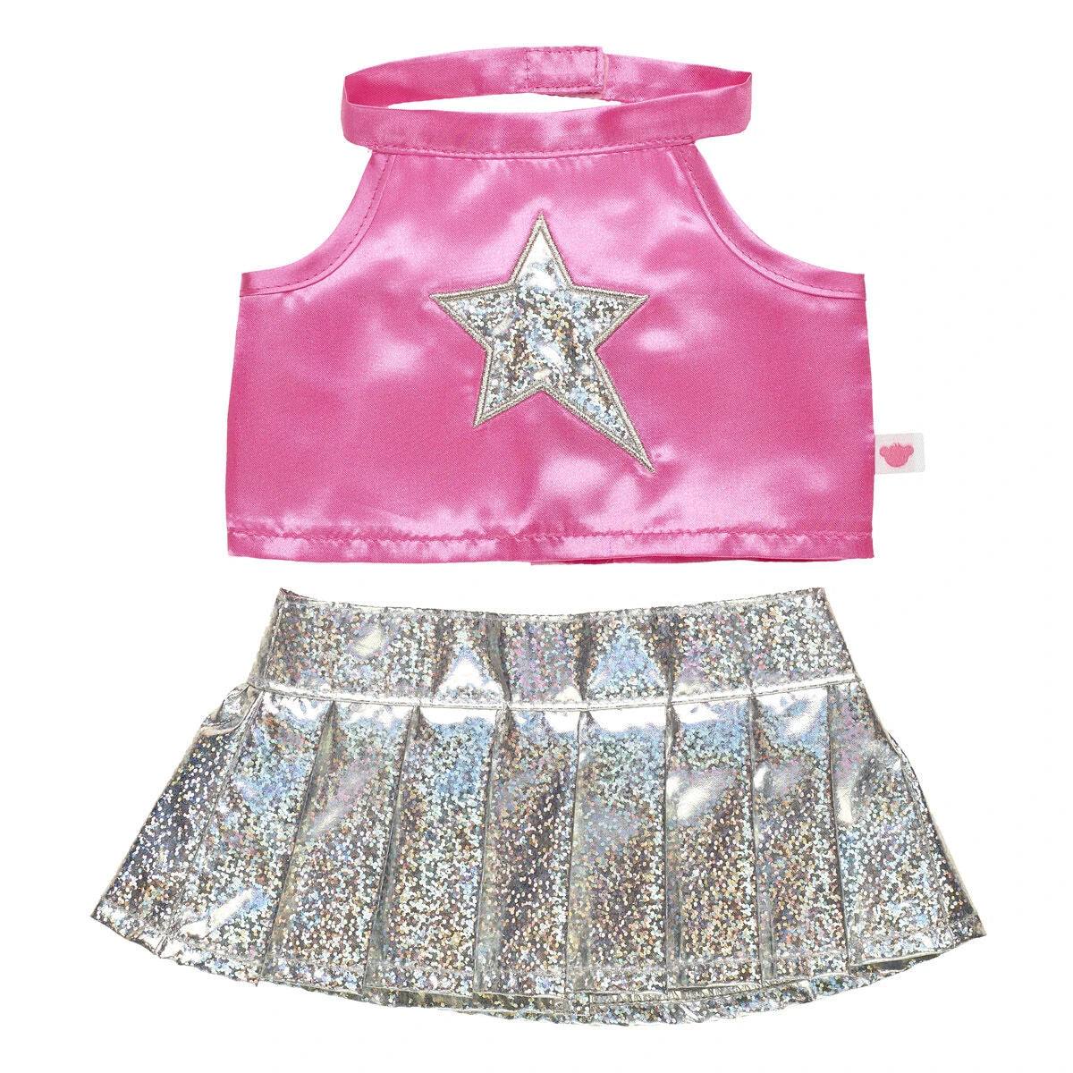 Silver Pleated Skirt Set for Plush Toys | Build-A-Bear® - US 9515