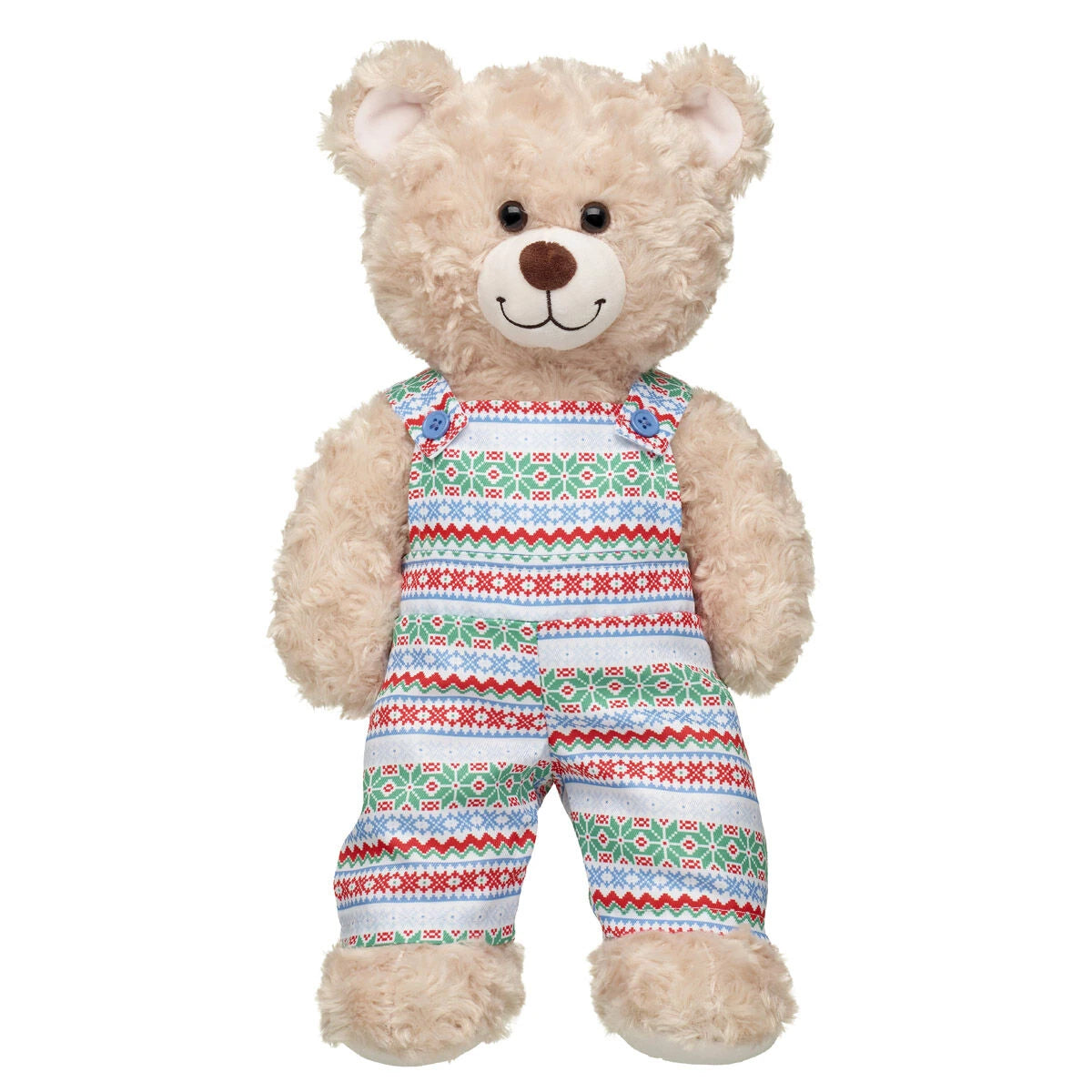 Online-Only Fair Isle Overalls for Plush Toys | Build-A-Bear® - US 0162