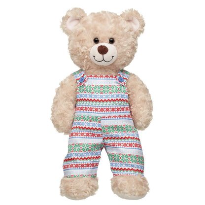 Online-Only Fair Isle Overalls for Plush Toys | Build-A-Bear® - US 0162