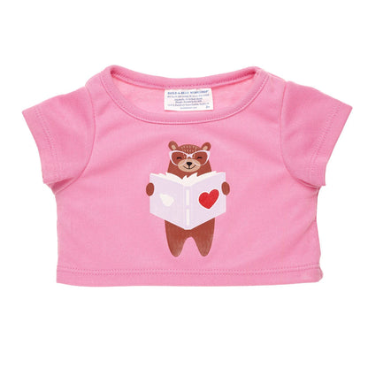 I Love Books T-Shirt for Stuffed Animals | Build-A-Bear® - US 3717