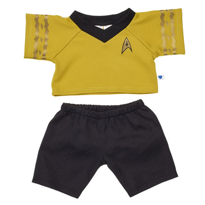 Star Trek: The Original Series Gold Uniform and Phaser Bundle | Build-A-Bear® - US 8375