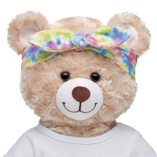 Rainbow Tie-Dye Knot Headband | Build-A-Bear - US 6271