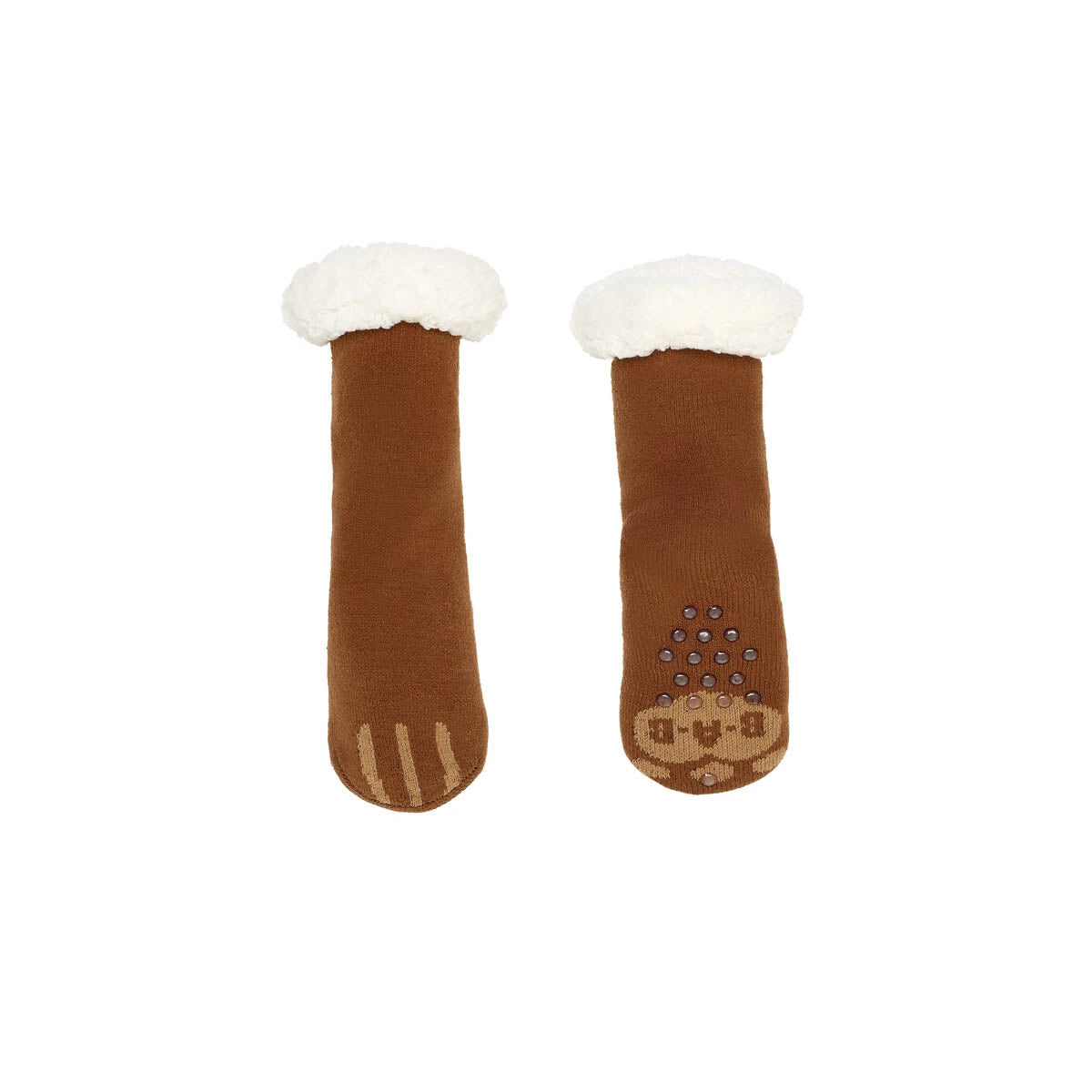 Build-A-Bear Pajama Shop™ Bear Paw Slipper Socks - Toddler, Youth &amp; Adult - US 9249